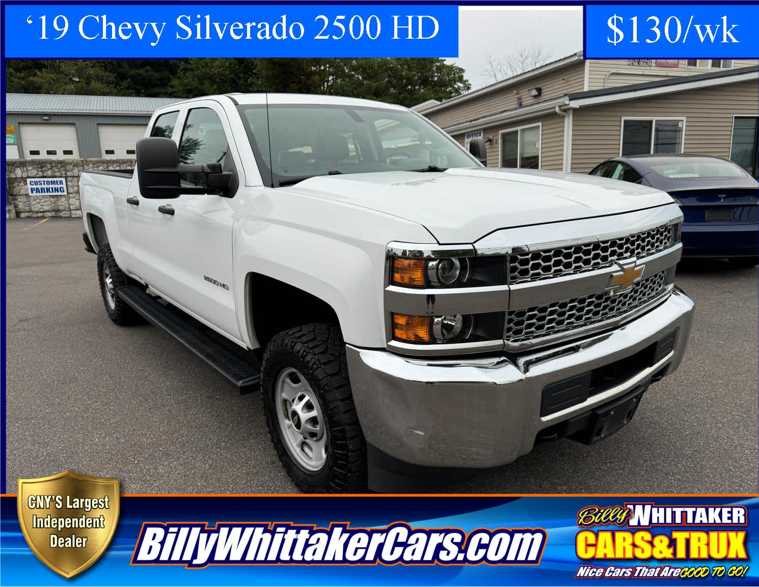 2019 Chevrolet Silverado 2500HD Work Truck 4WD Double Cab 144.2