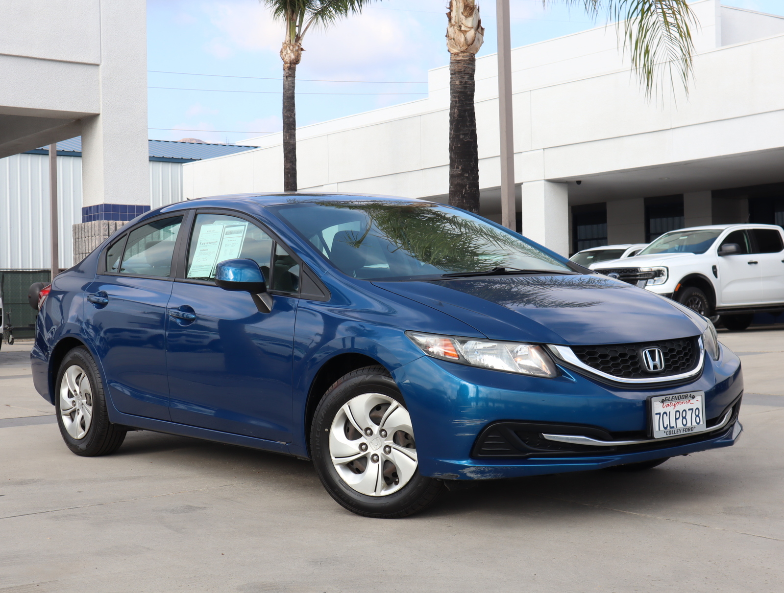 Used 2013 Honda Civic LX with VIN 19XFB2F51DE281709 for sale in Glendora, CA