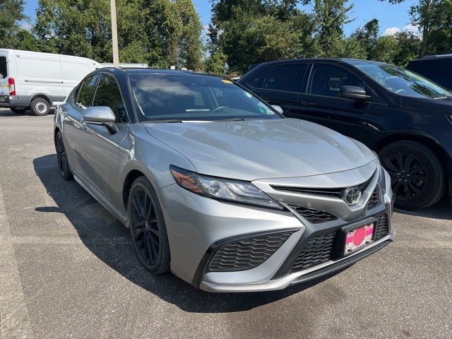 Certified 2022 Toyota Camry XSE with VIN 4T1K61AKXNU021446 for sale in Jacksonville, FL