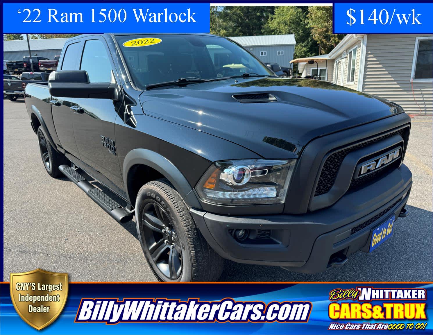 2022 RAM 1500 Classic Warlock 4X4 Quad Cab 64 Box