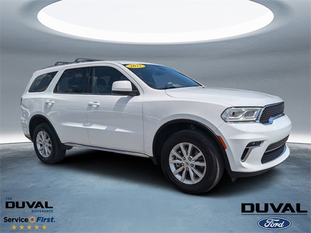 Certified 2022 Dodge Durango SXT with VIN 1C4RDJAG9NC227349 for sale in Jacksonville, FL