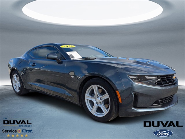 Used 2022 Chevrolet Camaro 2LT with VIN 1G1FC1RX9N0132746 for sale in Jacksonville, FL