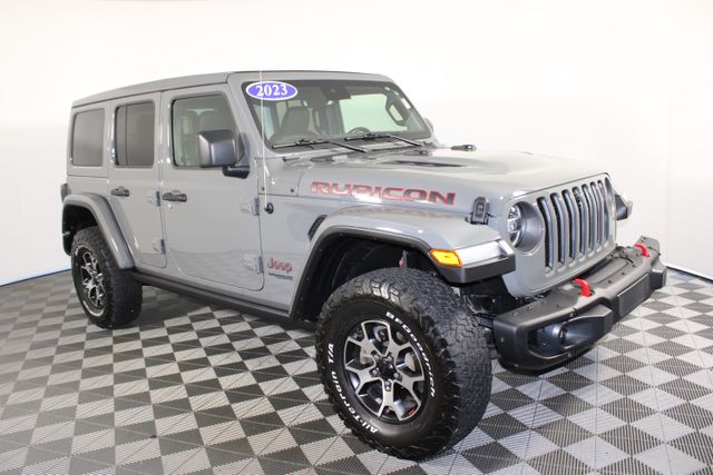 Used 2021 Jeep Wrangler Unlimited Rubicon with VIN 1C4HJXFN0MW586178 for sale in Kansas City, MO