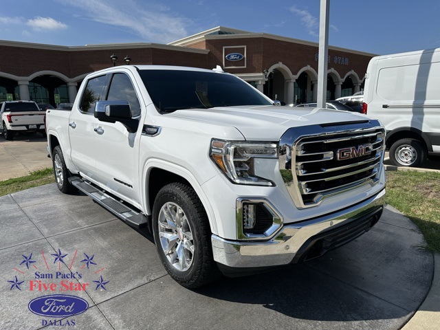 Certified 2022 GMC Sierra 1500 Limited SLT with VIN 3GTU9DED0NG193831 for sale in Dallas, TX