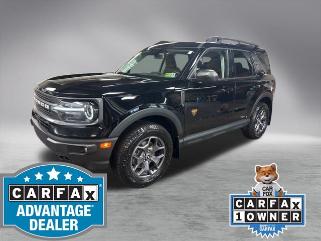 Used 2022 Ford Bronco Sport Badlands with VIN 3FMCR9D99NRD32991 for sale in Clarksburg, WV