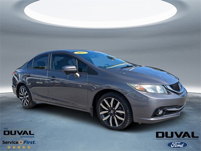 Used 2015 Honda Civic EX-L with VIN 2HGFB2F98FH548307 for sale in Jacksonville, FL