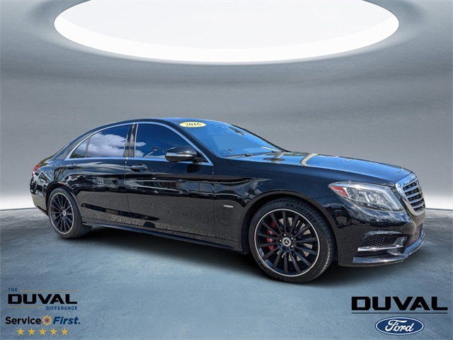 Used 2016 Mercedes-Benz S-Class S550 with VIN WDDUG8CBXGA245083 for sale in Jacksonville, FL