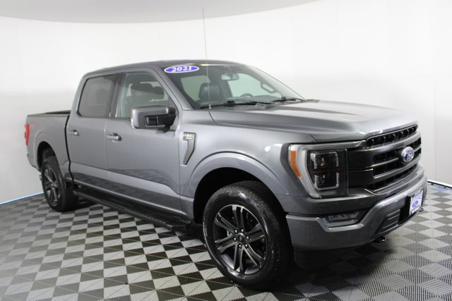 Used 2021 Ford F-150 Lariat with VIN 1FTFW1E82MFA90543 for sale in Kansas City