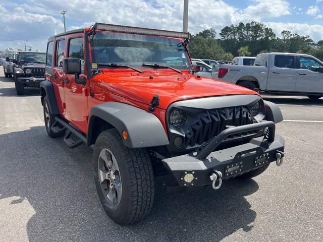 Certified 2015 Jeep Wrangler Unlimited Sport with VIN 1C4BJWDG0FL732054 for sale in Jacksonville, FL