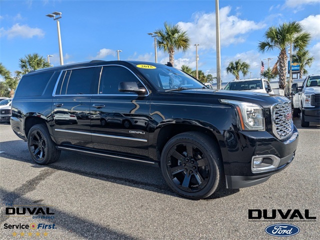 Certified 2018 GMC Yukon XL Denali with VIN 1GKS1HKJ2JR340102 for sale in Jacksonville, FL