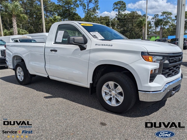 Used 2023 Chevrolet Silverado 1500 Work Truck with VIN 3GCNAAED9PG221641 for sale in Jacksonville, FL