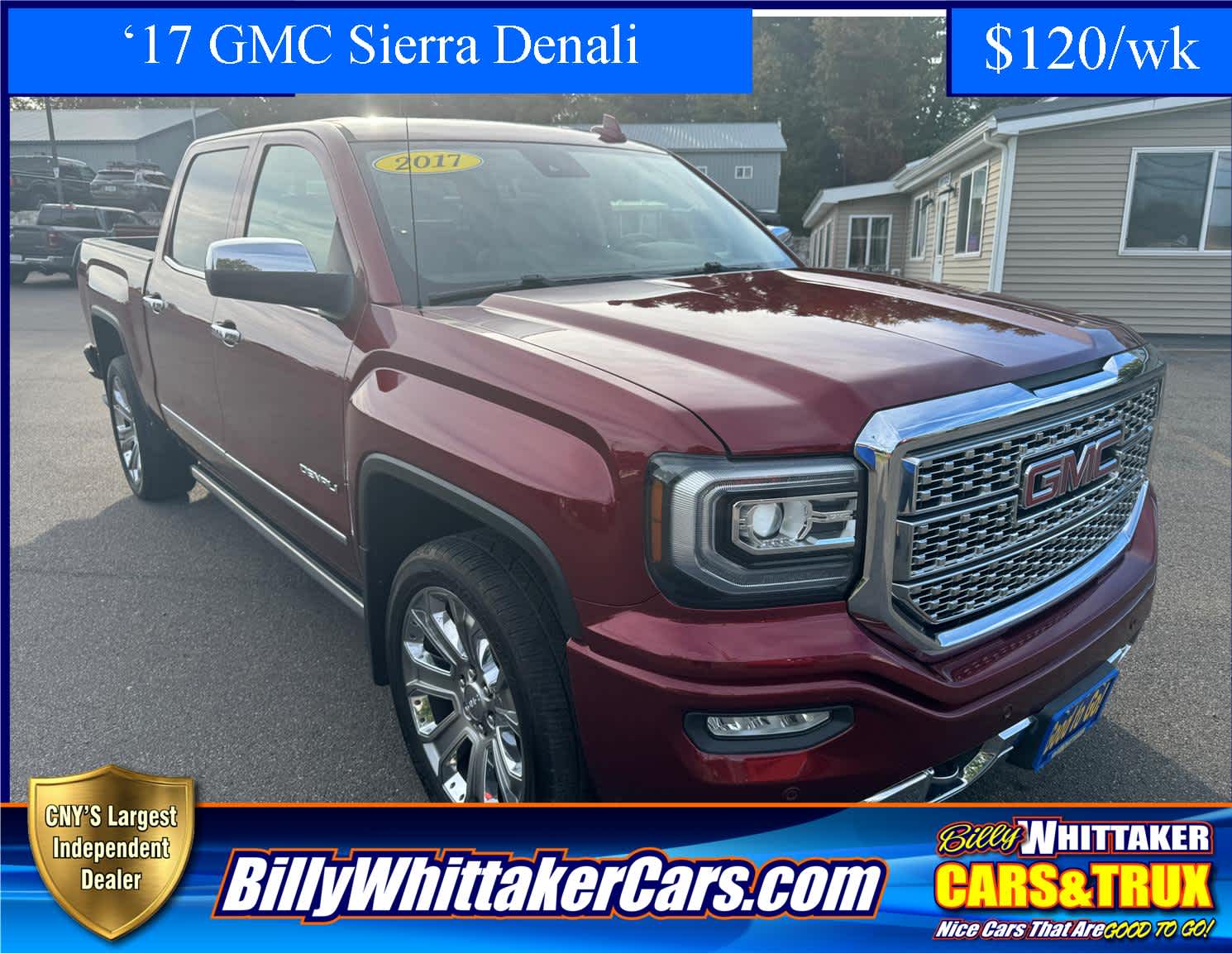 2017 GMC Sierra 1500 Denali 4WD Crew Cab 143.5