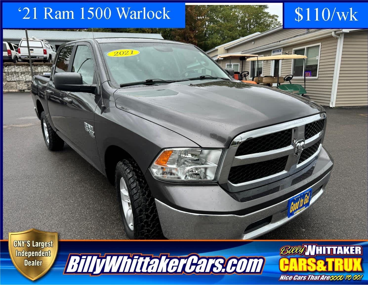 2021 RAM 1500 Classic Warlock 4X4 Crew Cab 57 Box