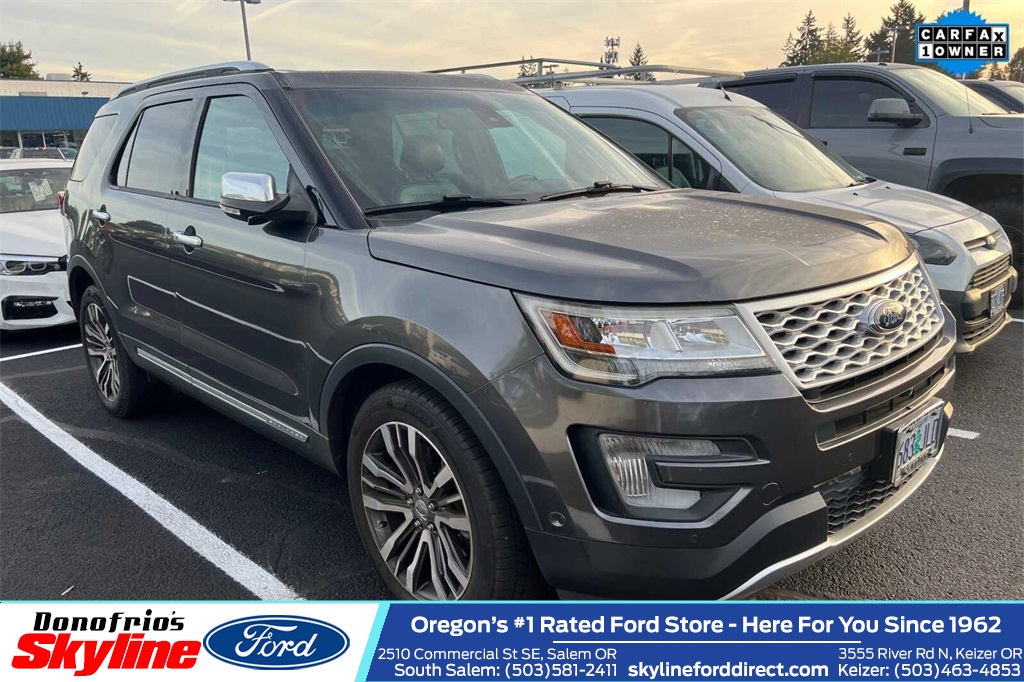 2016 Ford Explorer Platinum