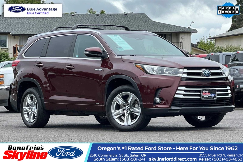 2019 Toyota Highlander Hybrid Limited