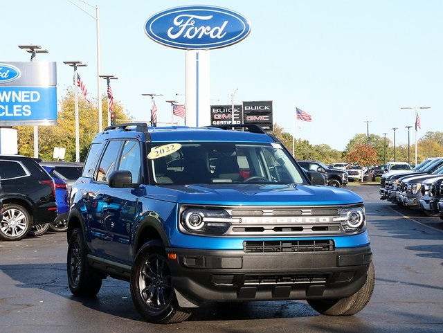 Used 2022 Ford Bronco Sport Big Bend with VIN 3FMCR9B69NRD62050 for sale in Arlington Heights, IL