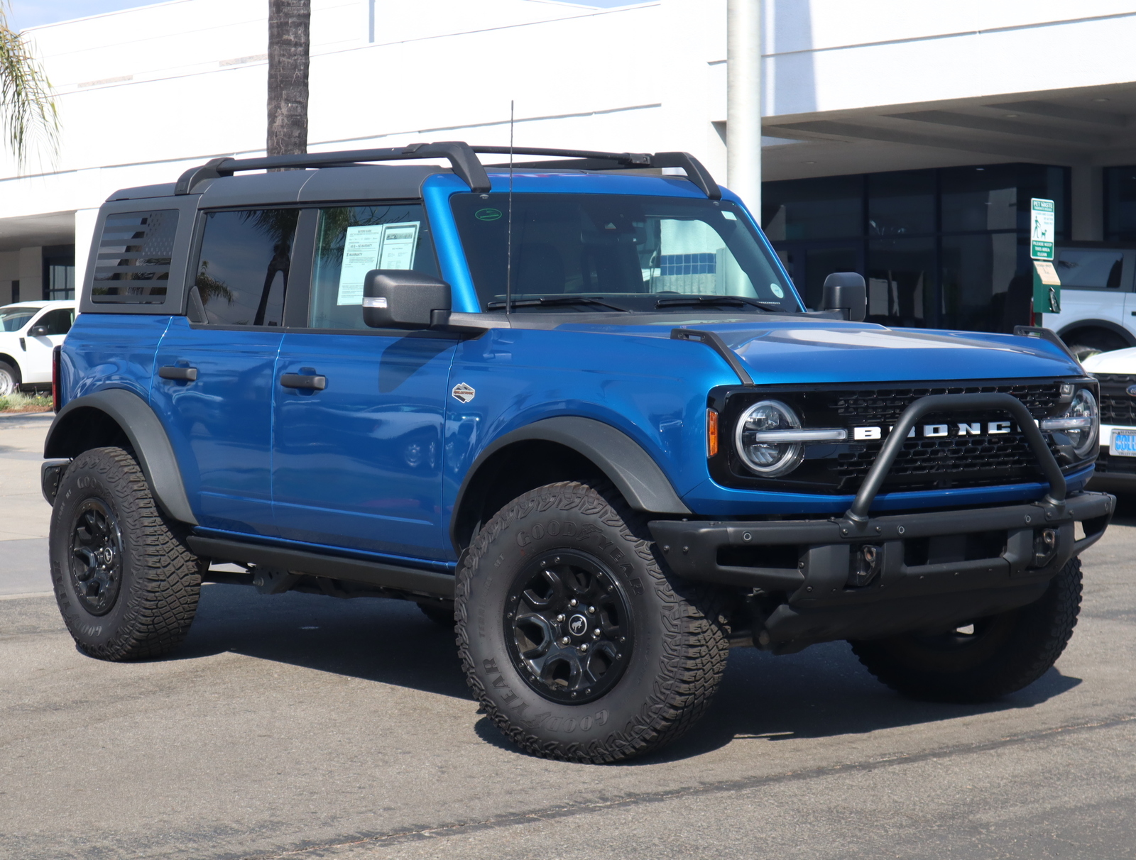 Used 2022 Ford Bronco 4-Door Wildtrak with VIN 1FMEE5DP7NLB69347 for sale in Glendora, CA