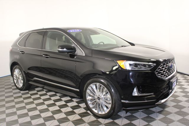 Used 2020 Ford Edge Titanium with VIN 2FMPK4K99LBB18302 for sale in Kansas City