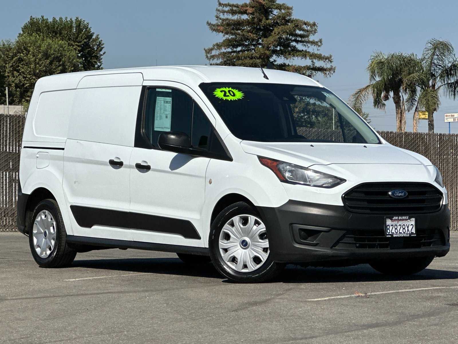 Used 2020 Ford Transit Connect XL with VIN NM0LS7E27L1460455 for sale in Bakersfield, CA