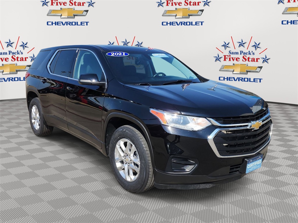 Used 2021 Chevrolet Traverse LS