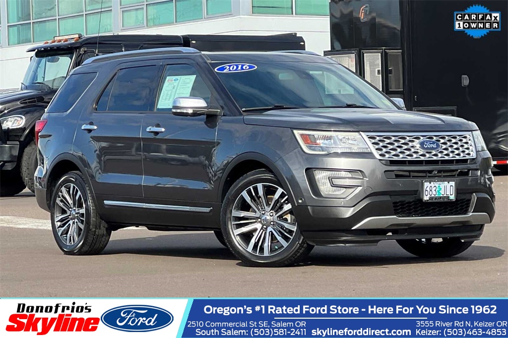 2016 Ford Explorer Platinum