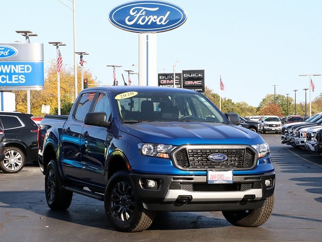 Used 2020 Ford Ranger XLT with VIN 1FTER4FH7LLA84725 for sale in Arlington Heights, IL