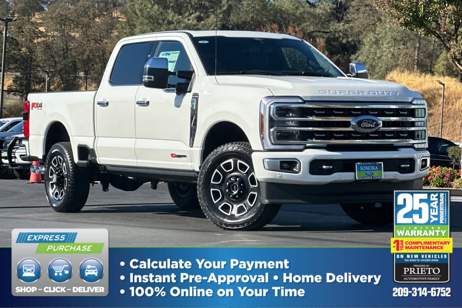 2024 Ford Super Duty F-350 SRW Platinum 4WD Crew Cab 6.75 Box