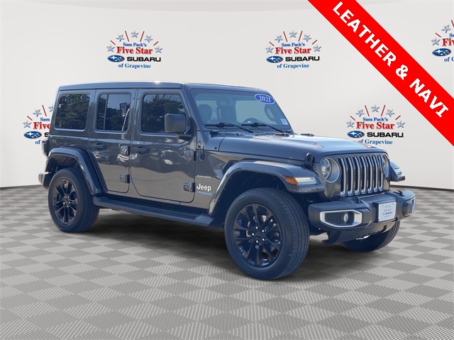 Used 2021 Jeep Wrangler 4XE Unlimited Sahara