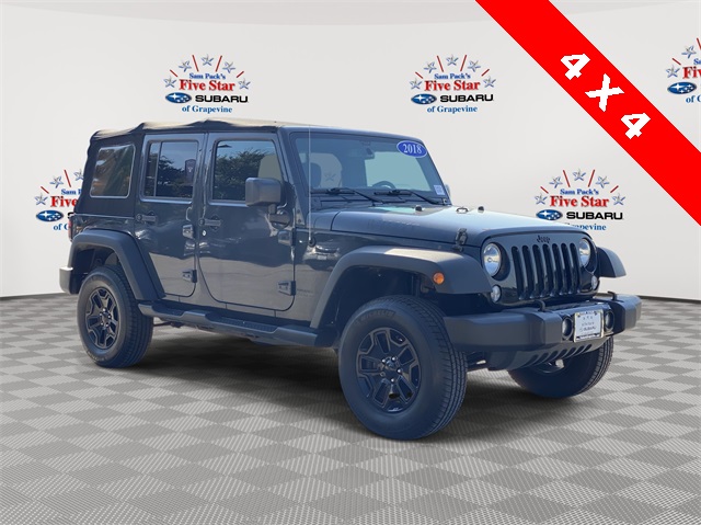 Used 2018 Jeep Wrangler JK Unlimited Willys Wheeler W