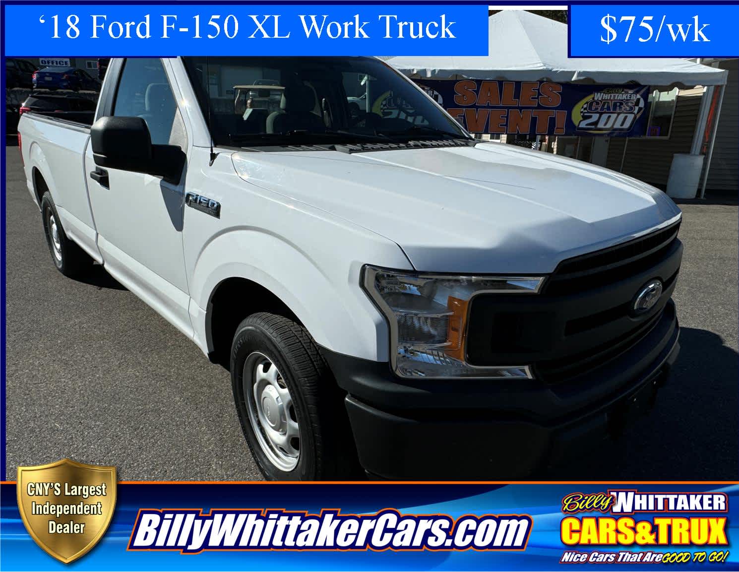 2018 Ford F-150 XL 2WD Reg Cab 8 Box