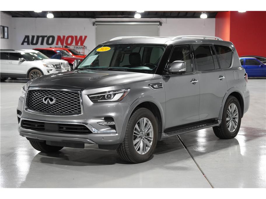 Used 2021 INFINITI QX80 LUXE Sport Utility 4D