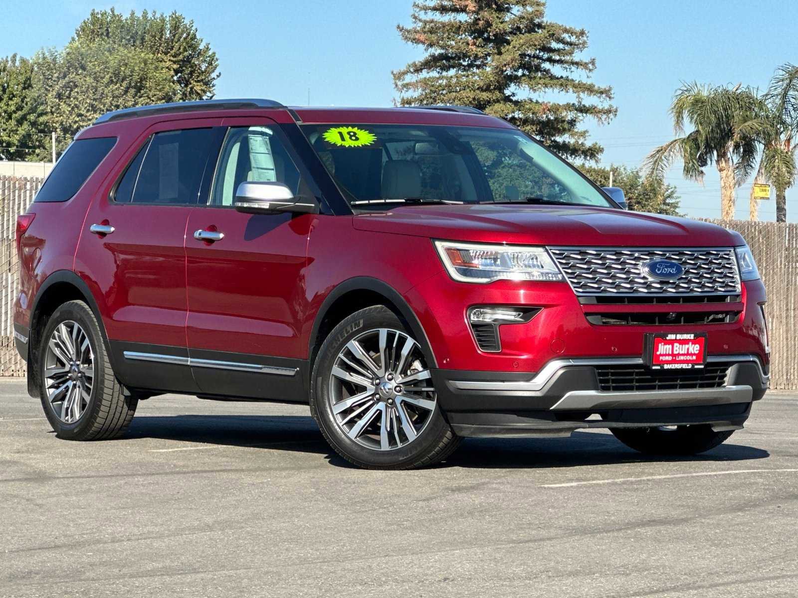 2018 Ford Explorer Platinum