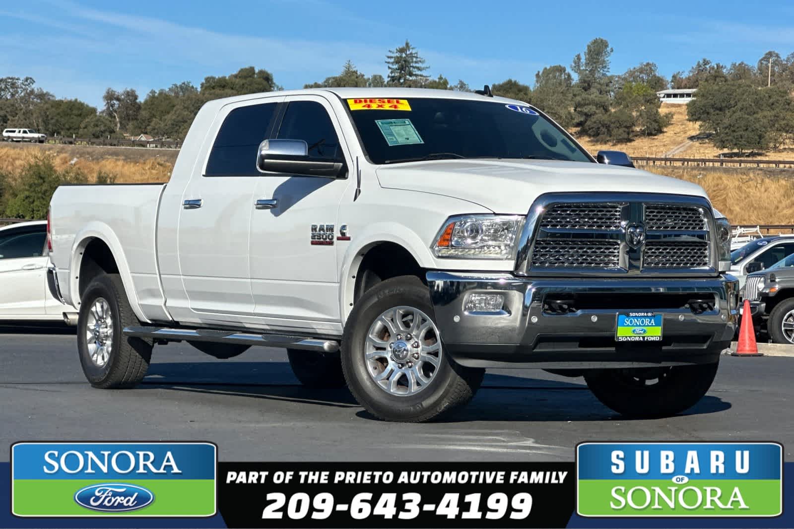 2016 RAM 2500 Laramie 4WD Mega Cab 160.5