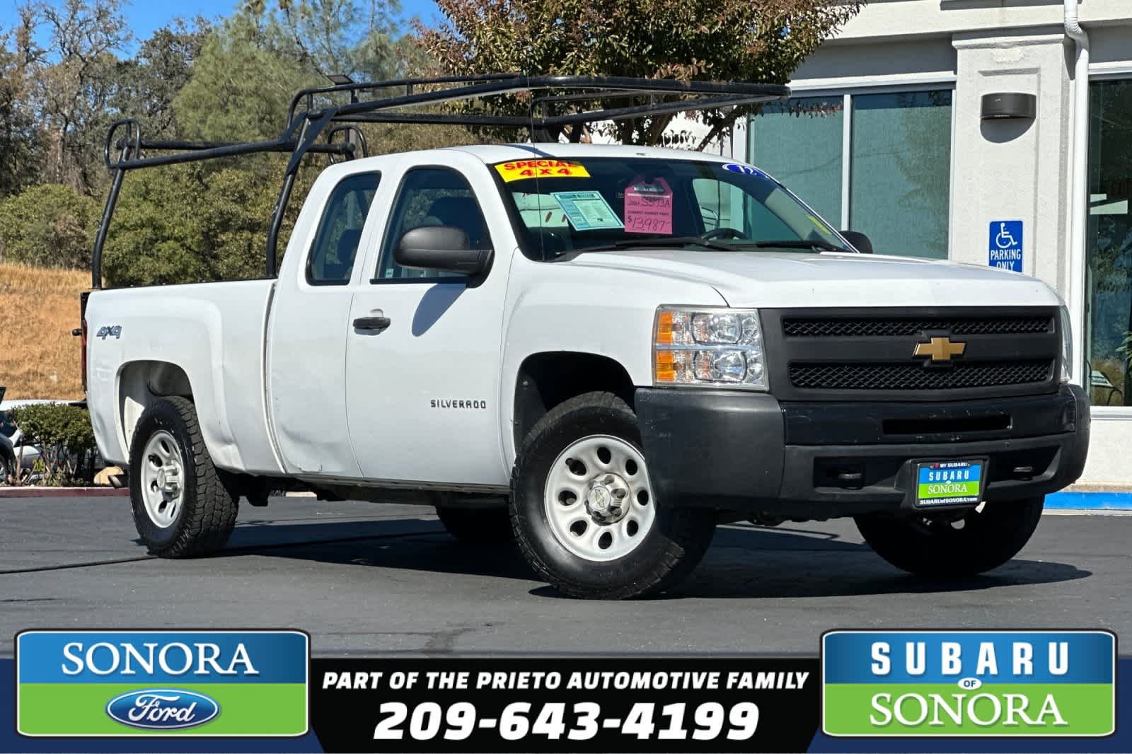 2012 Chevrolet Silverado 1500 Work Truck 4WD EXT Cab 143.5