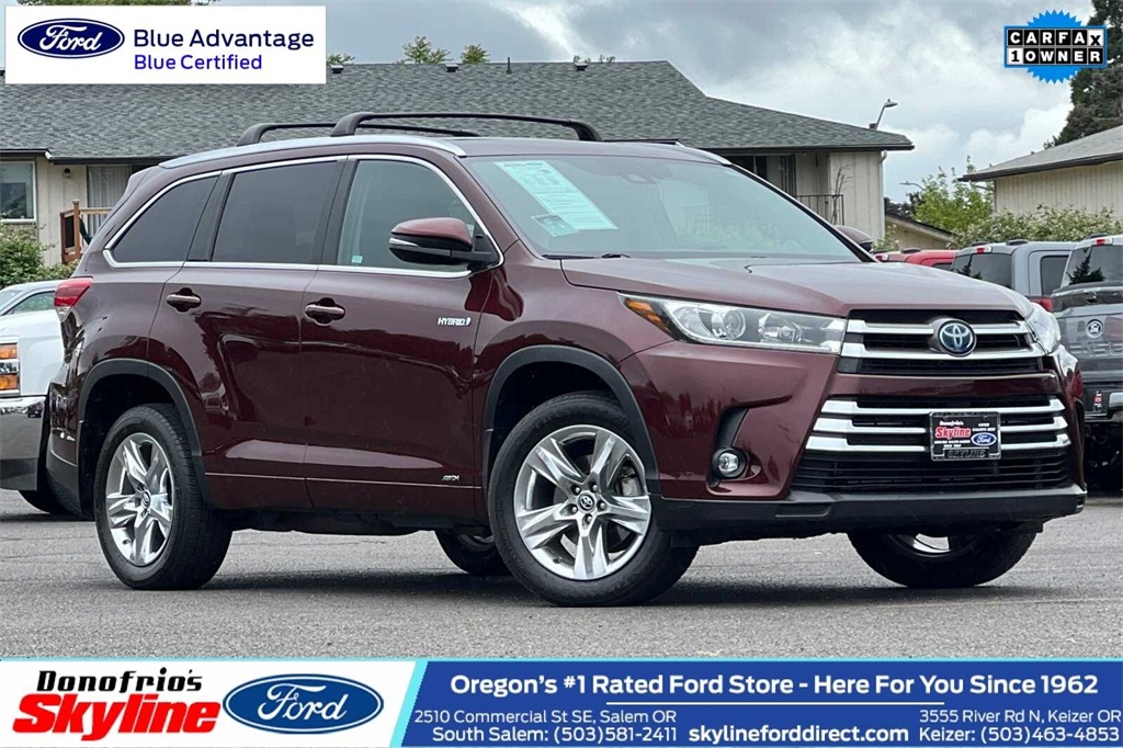 2019 Toyota Highlander Hybrid Limited