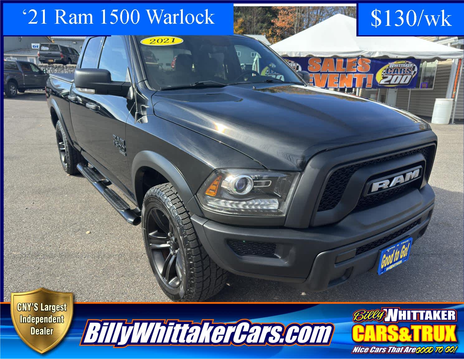 2021 RAM 1500 Classic Warlock 4X4 Quad Cab 64 Box