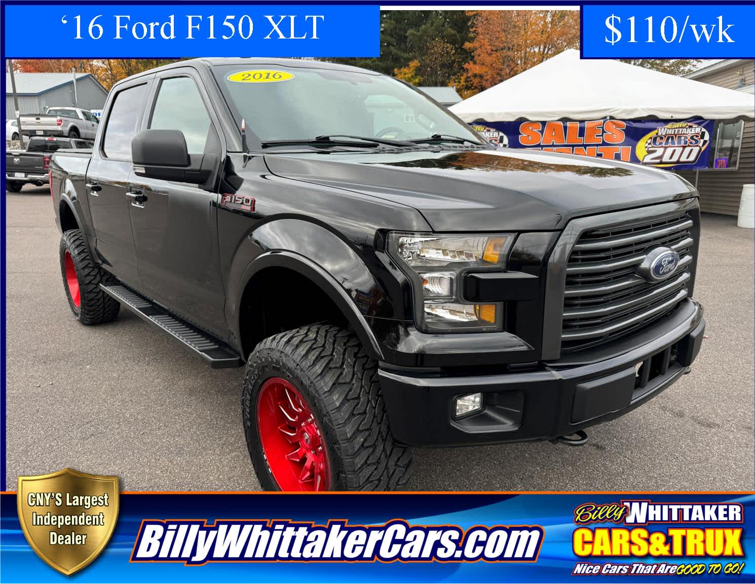 2016 Ford F-150 XLT 4WD SuperCrew 145