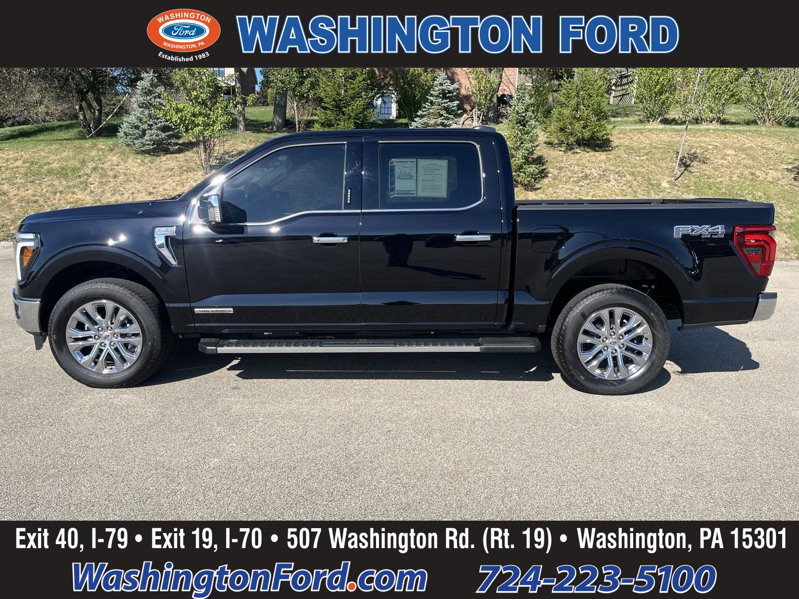 2024 Ford F-150 LARIAT - Chrome Pkg - PowerBoost