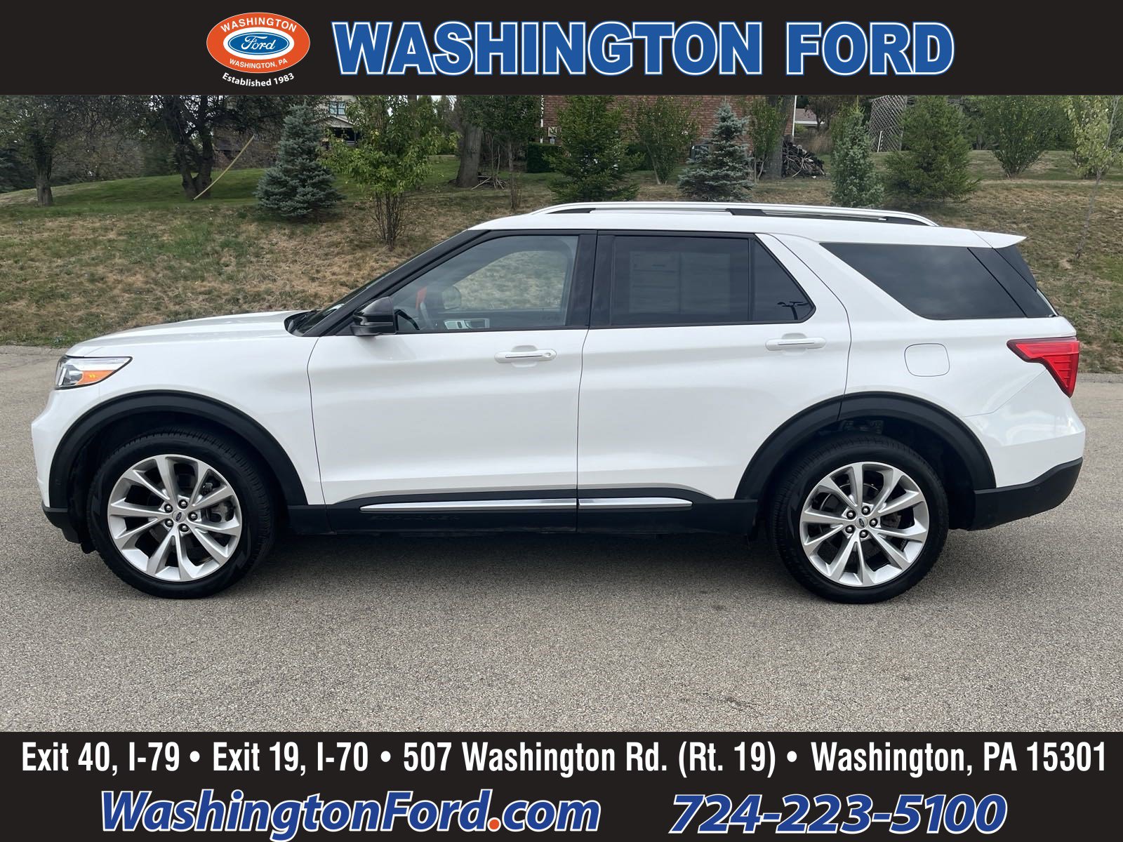 2021 Ford Explorer Platinum - AWD - LEATHER - ROOF - Nav - CERTIFIED