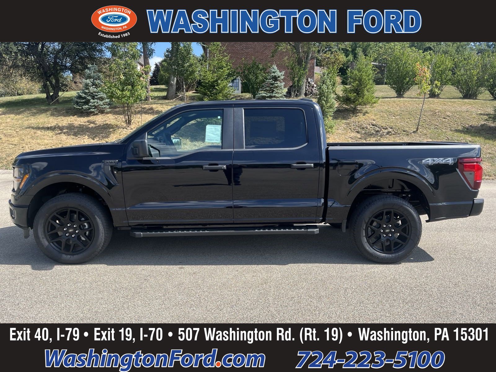 2024 Ford F-150 STX LEATHER BLACK PACKAGE