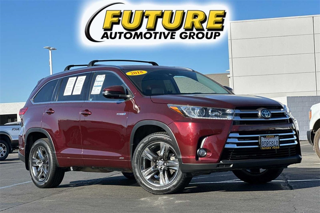 2018 Toyota Highlander Hybrid Limited Platinum