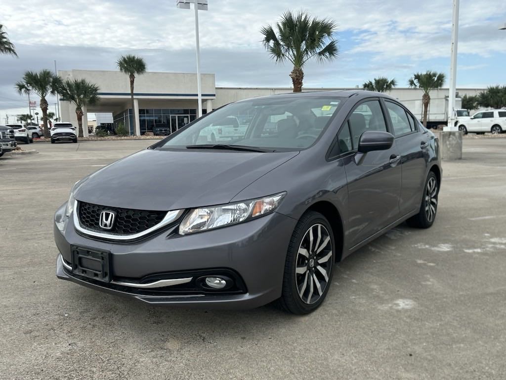 Used 2014 Honda Civic EX-L with VIN 19XFB2F98EE062914 for sale in Kingsville, TX