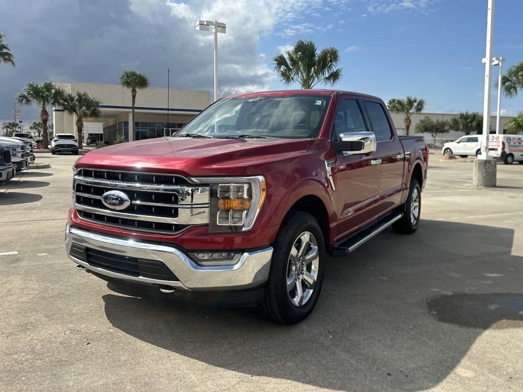 Used 2022 Ford F-150 Lariat with VIN 1FTFW1E56NKD76457 for sale in Kingsville, TX