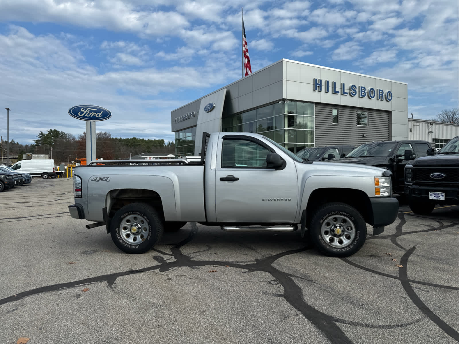 2013 Chevrolet Silverado 1500 Work Truck 4WD Reg Cab 119.0