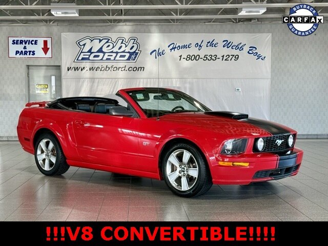 Used 2006 Ford Mustang GT Deluxe with VIN 1ZVFT85H765215205 for sale in Highland, IN