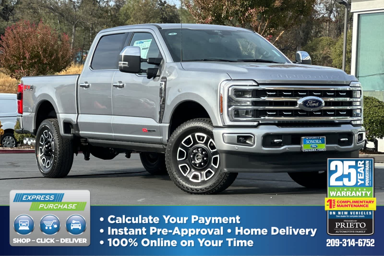 2024 Ford Super Duty F-250 SRW Platinum 4WD Crew Cab 6.75 Box