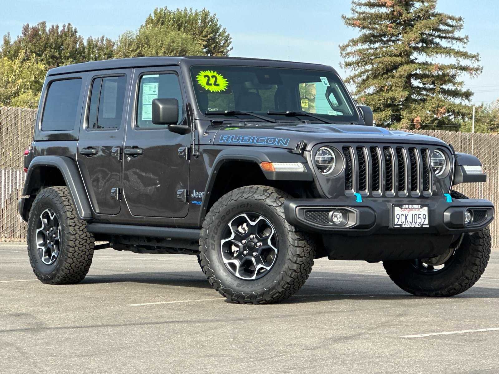 2022 Jeep Wrangler 4XE Unlimited Rubicon