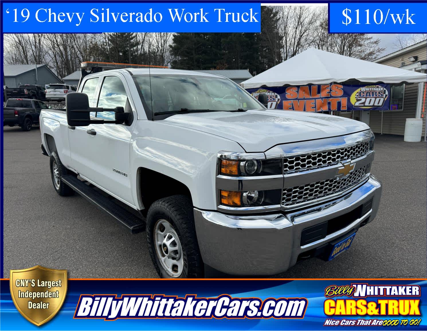 2019 Chevrolet Silverado 2500HD Work Truck 4WD Double Cab 144.2