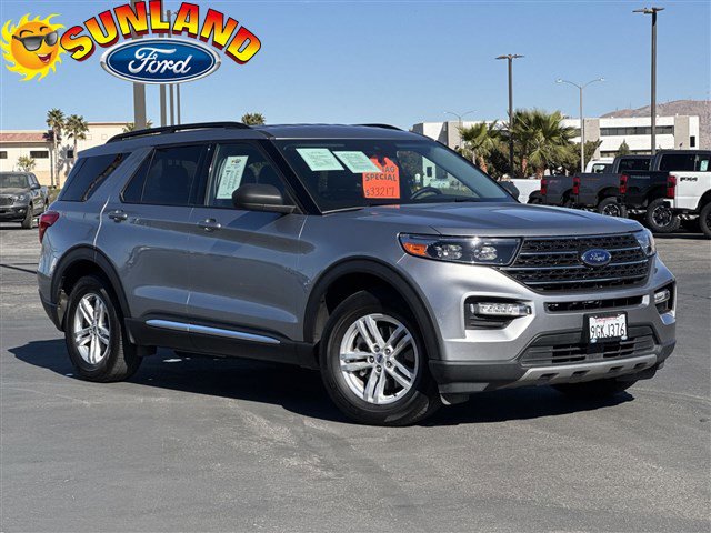 Used 2023 Ford Explorer XLT with VIN 1FMSK7DH6PGA48014 for sale in Victorville, CA