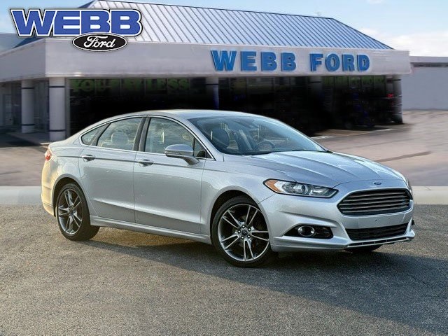 Used 2014 Ford Fusion Titanium with VIN 3FA6P0D95ER361803 for sale in Highland, IN